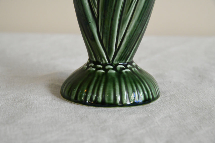 Vintage Green Sylvac Vase