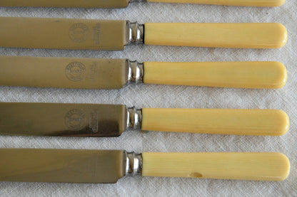 6 Vintage Butter Knives