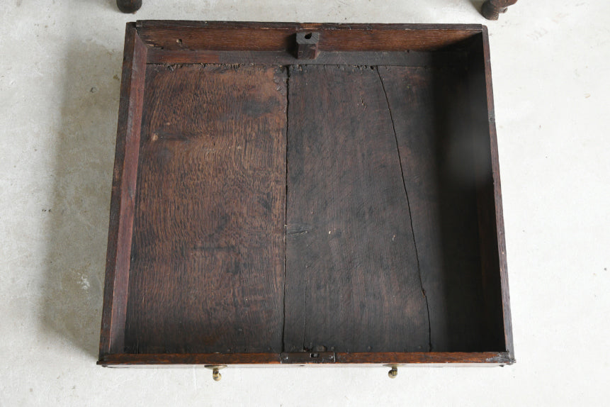 Antique 18th Century Oak Side Table