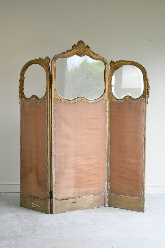 Antique French Gilt Screen