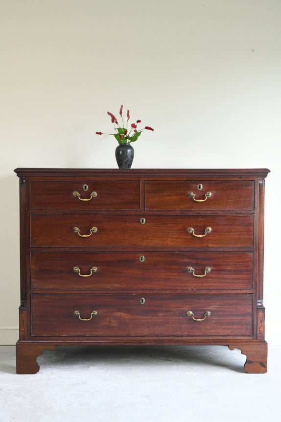 Antique Georgian Mahogany Chest of Drawers