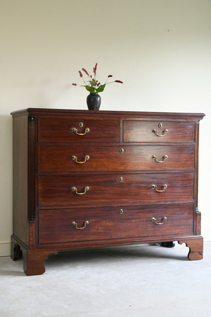 Antique Georgian Mahogany Chest of Drawers