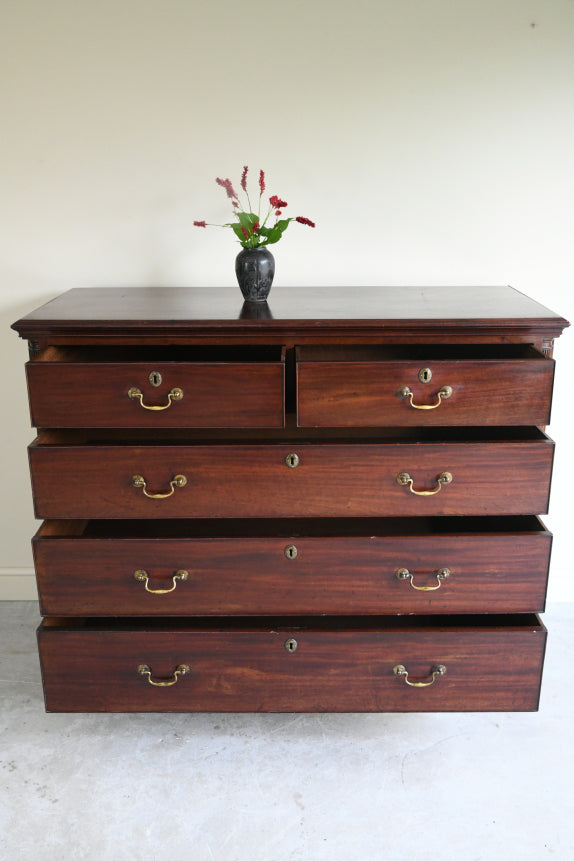 Antique Georgian Mahogany Chest of Drawers