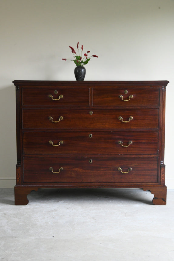 Antique Georgian Mahogany Chest of Drawers