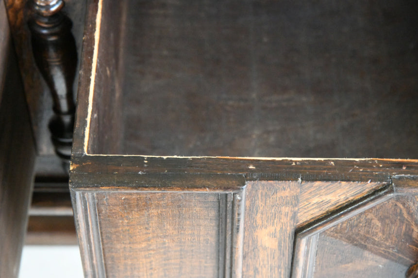 17th Century Style Oak Dresser Base