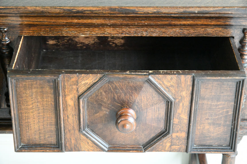 17th Century Style Oak Dresser Base