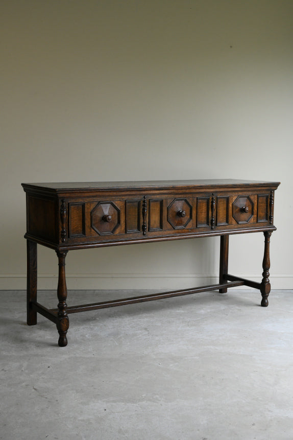 17th Century Style Oak Dresser Base