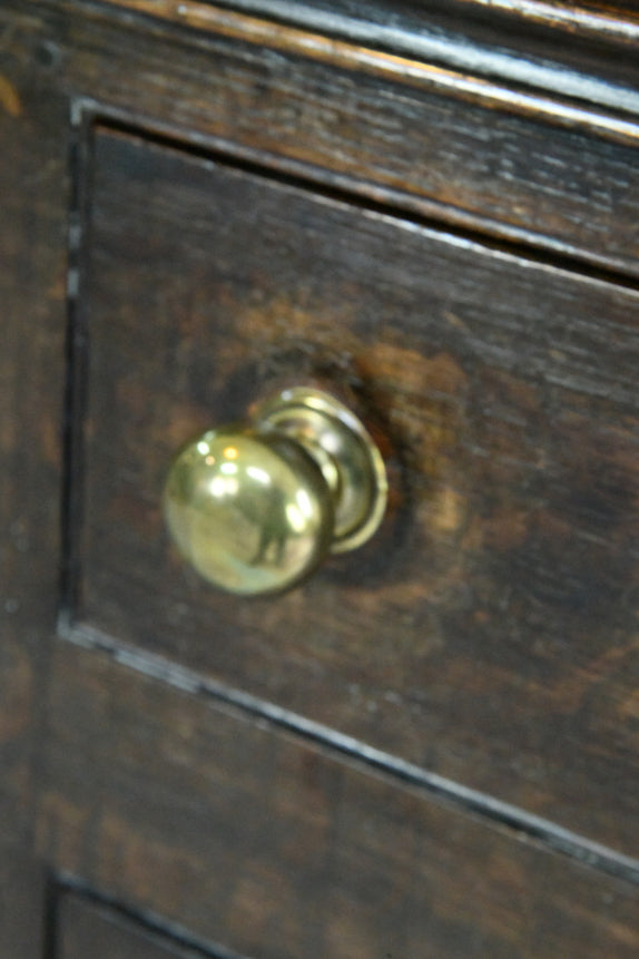 Antique Oak Georgian Style Dresser