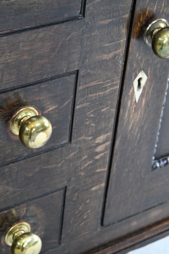 Antique Oak Georgian Style Dresser