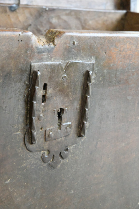 17th Century European Six Plank Chest