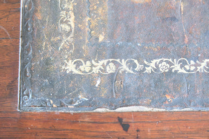 Antique Walnut Twin Pedestal Desk