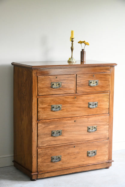 Antique Arts & Crafts Walnut Chest of Drawers