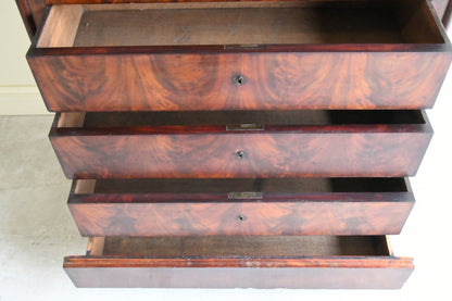 Antique Continental Walnut Escritoire