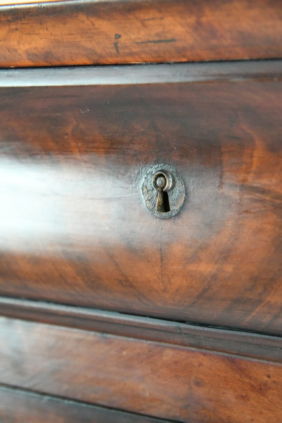 Antique Continental Walnut Escritoire