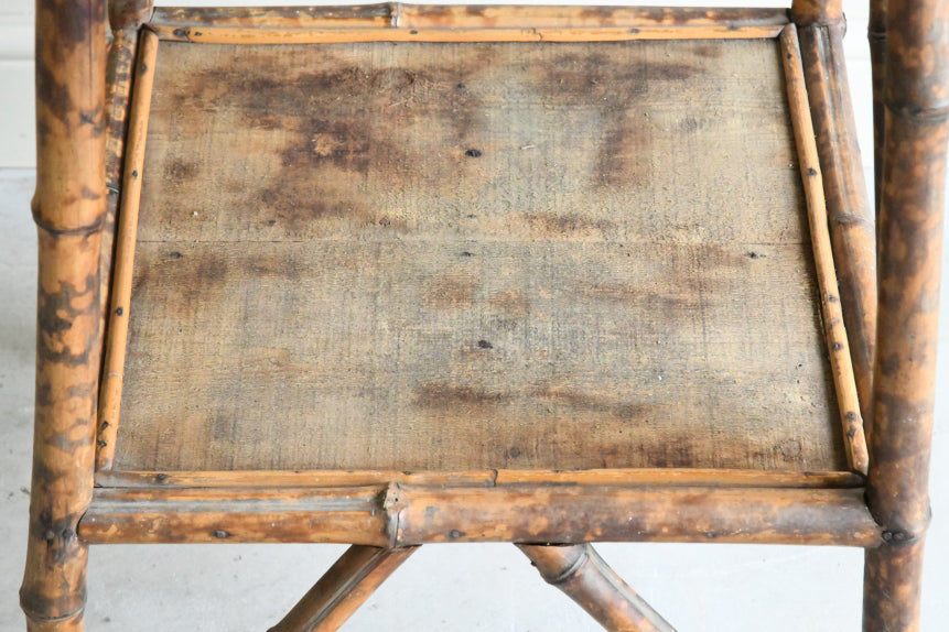 Antique Bamboo Round Table