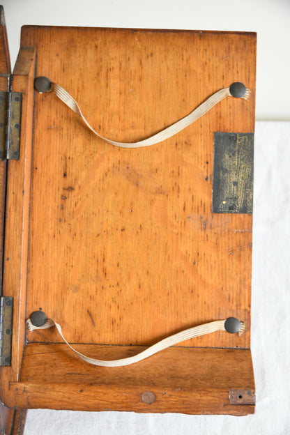 Late 19th Century Oak Stationary Cabinet