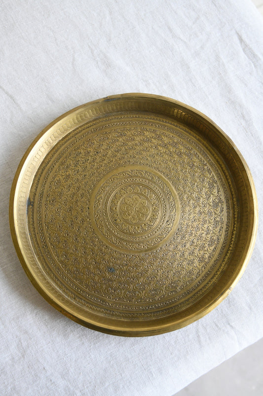 Decorative Indian Brass Tray