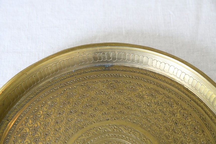 Decorative Indian Brass Tray