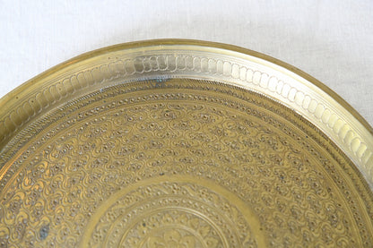 Decorative Indian Brass Tray