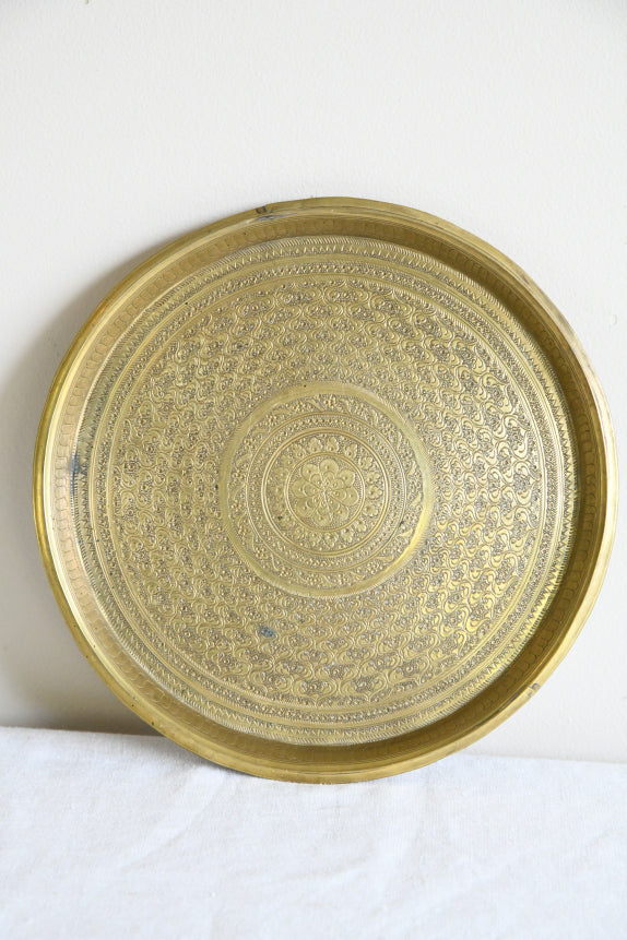 Decorative Indian Brass Tray