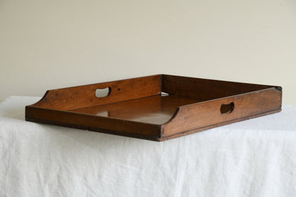 Large Mahogany Tray