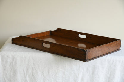 Large Mahogany Tray