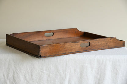 Large Mahogany Tray