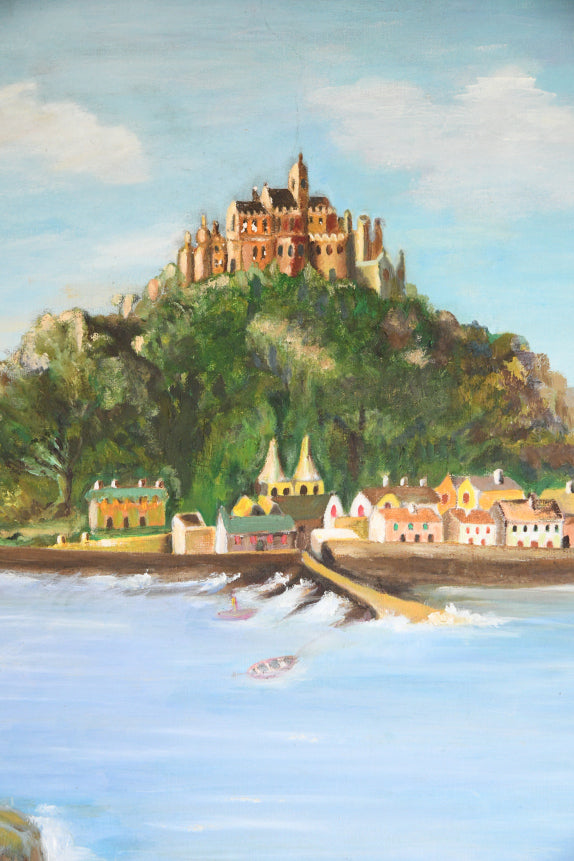 St Michaels Mount Original Framed Painting