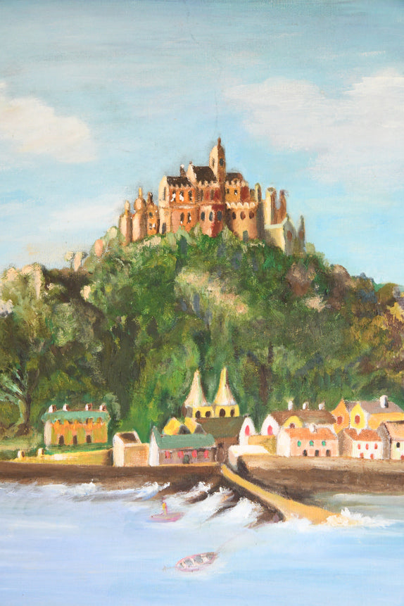 St Michaels Mount Original Framed Painting