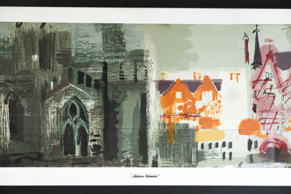 John Piper - Northern Cathedral Framed Screenprint