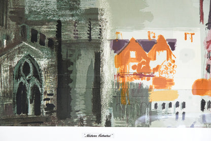 John Piper - Northern Cathedral Framed Screenprint