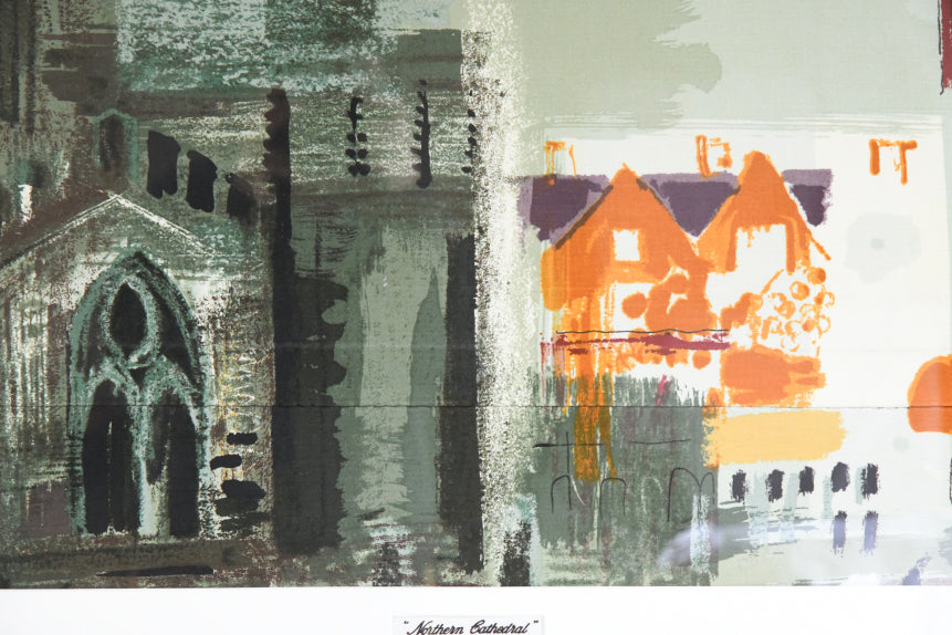 John Piper - Northern Cathedral Framed Screenprint