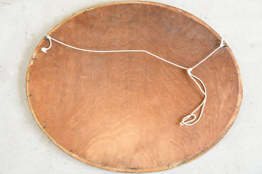 Vintage Oval Mirror