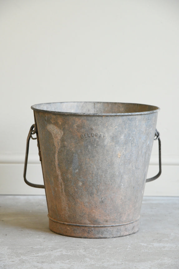 Vintage Beldray Galvanised Bucket