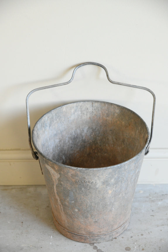 Vintage Beldray Galvanised Bucket