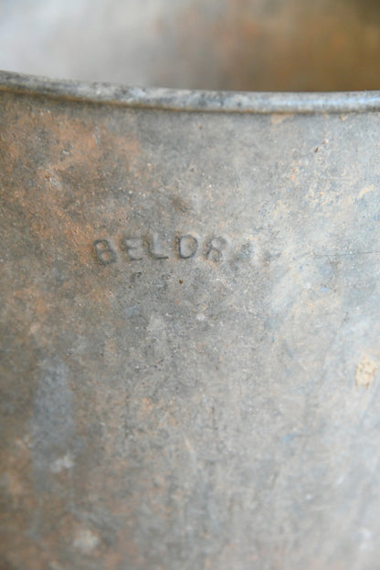 Vintage Beldray Galvanised Bucket