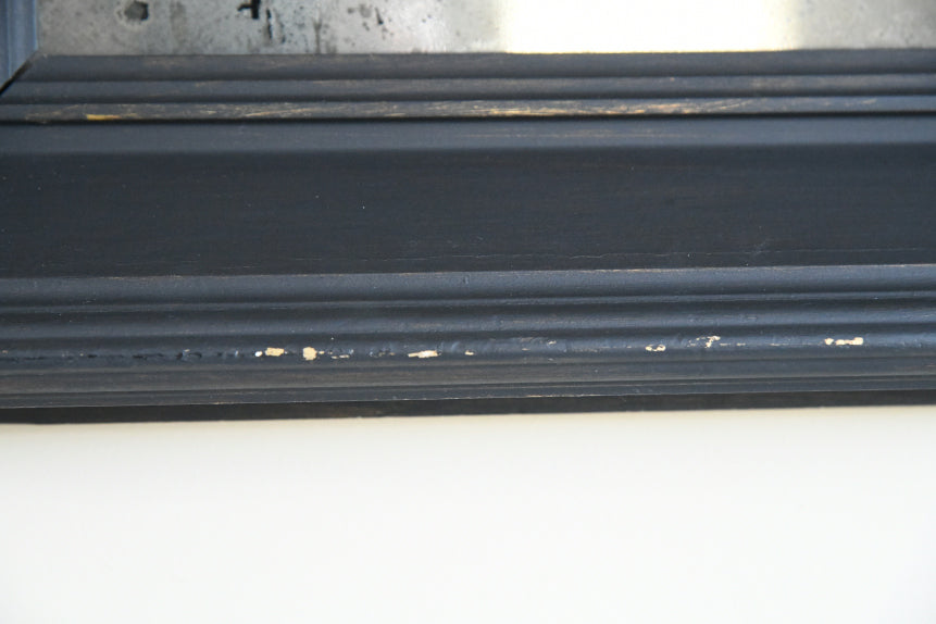 Black Painted Wall Mirror