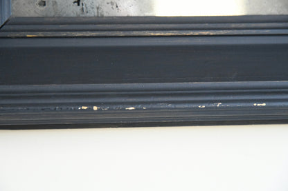 Black Painted Wall Mirror