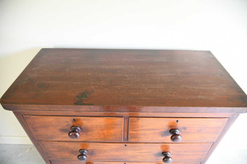 Antique Victorian Mahogany Chest of Drawers