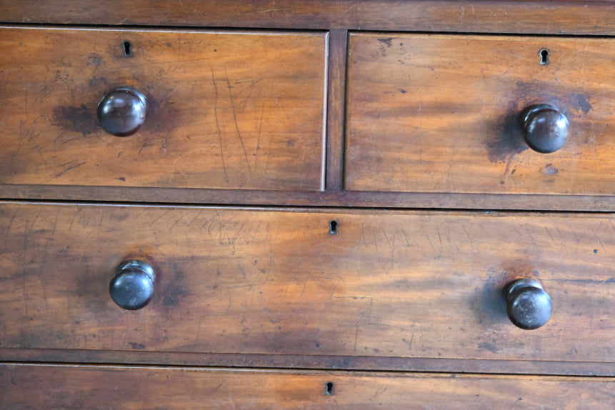 Antique Victorian Mahogany Chest of Drawers