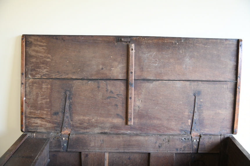 Antique English Oak Coffer