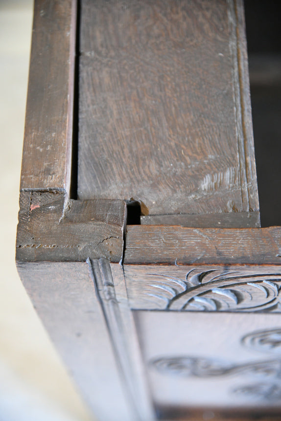 Antique English Oak Coffer