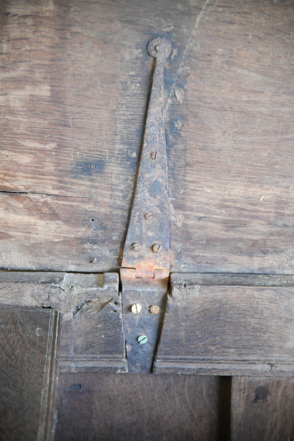 Antique English Oak Coffer