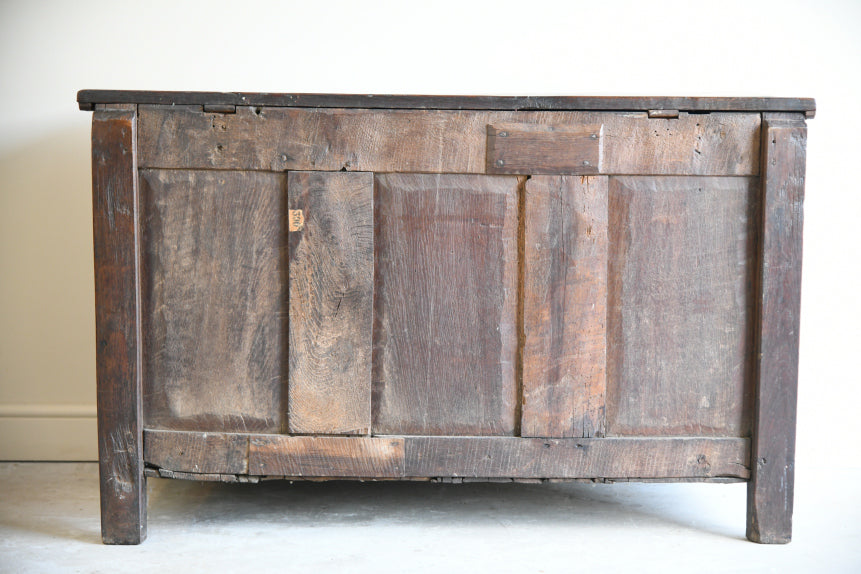 Antique English Oak Coffer