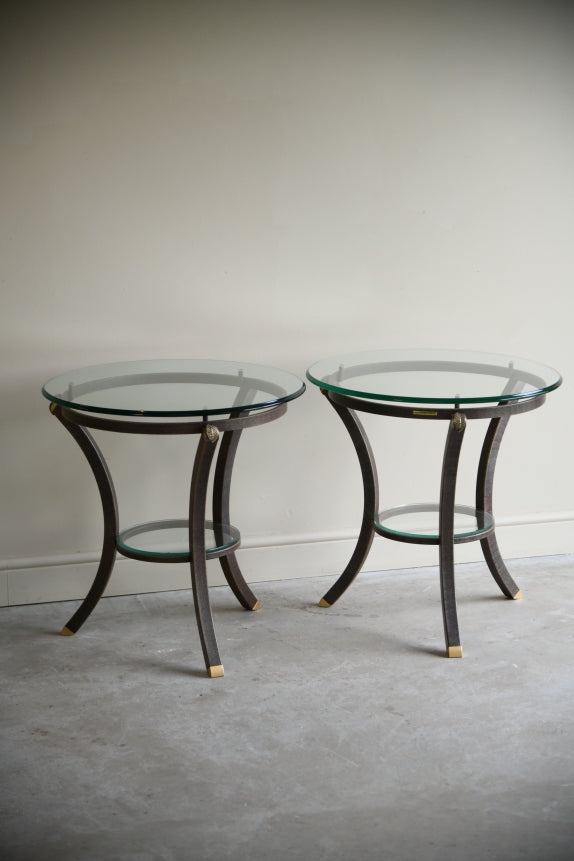 Pair Pierre Vandel Occasional Tables