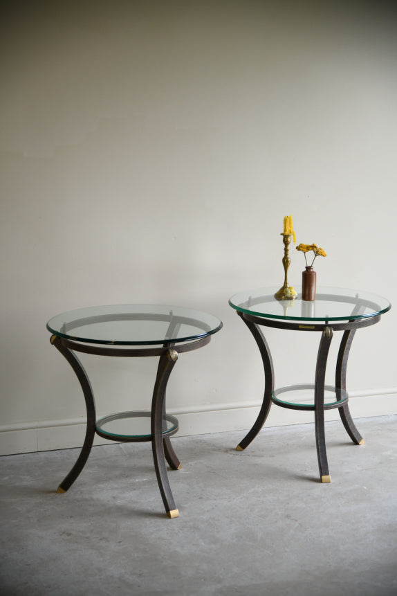 Pair Pierre Vandel Occasional Tables