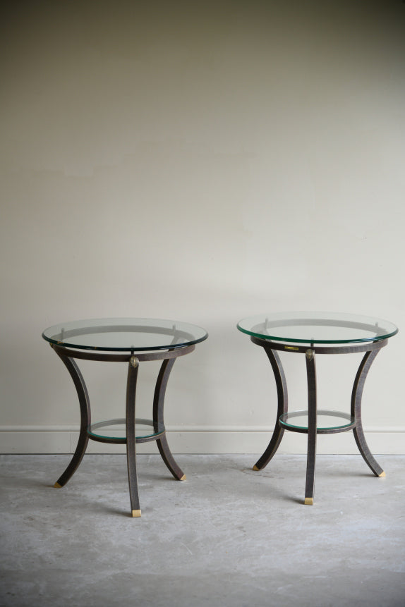 Pair Pierre Vandel Occasional Tables