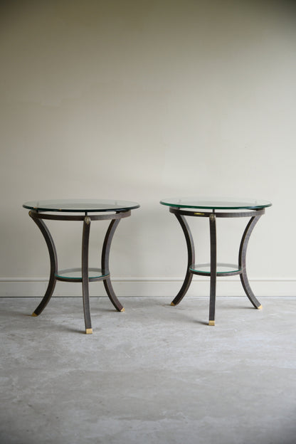 Pair Pierre Vandel Occasional Tables