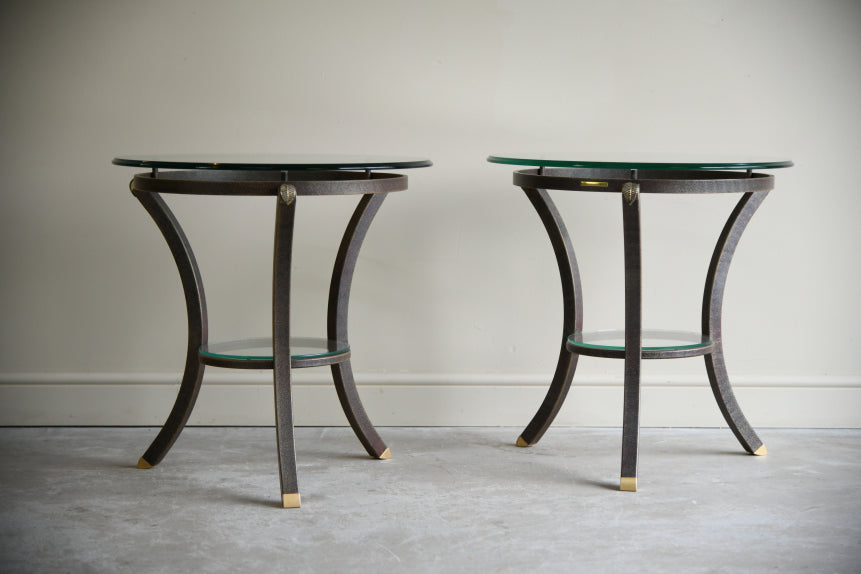 Pair Pierre Vandel Occasional Tables