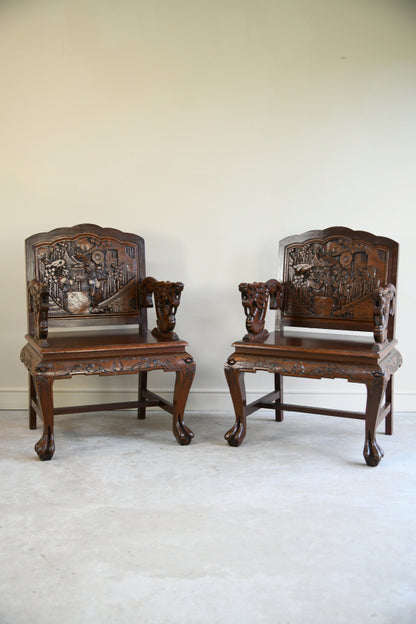 Pair Chinese Occasional Chairs